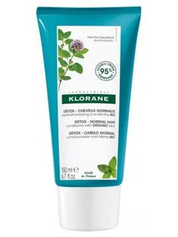 KLORANE Detox Conditioner with Aquatic Mint for Pollution-Exposed Hair 150ml