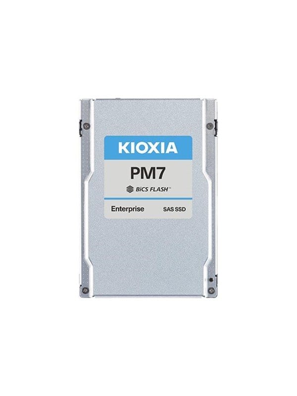 Kioxia PM7-R Series KPM7VRUG30T7 - SSD - Enterprise Read Intensive - 30720 GB - Self-Encrypting Drive SED - SAS 24Gbs