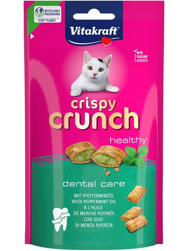 Vitakraft Crispy Crunch Dental Care mit Pfefferminzl 60g