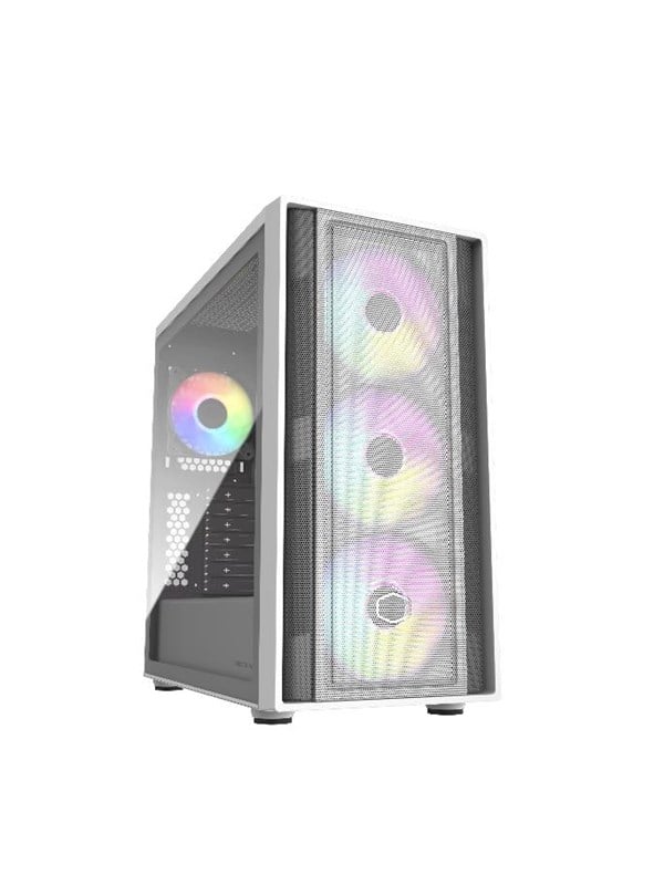 Cooler Master MasterBox 600 White (ATX, ITX, mATX), PC Gehäuse, Weiss - Bild 3