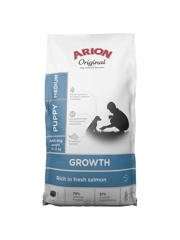 ARION Original Wachstum Fisch Medium 12 kg