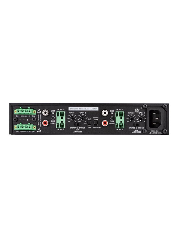 Crestron Electronics Crestron X-Series AMP-X300 - amplifier - Verstrker - Schwarz