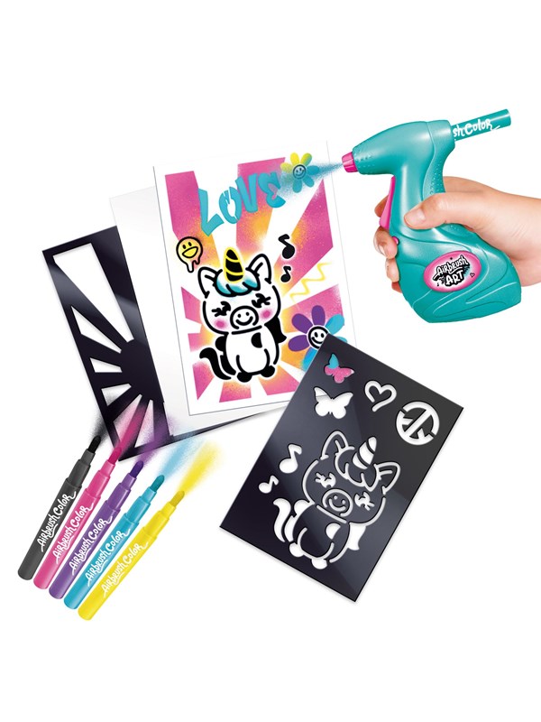Image of Airbrush Plush Mini Poster Kit