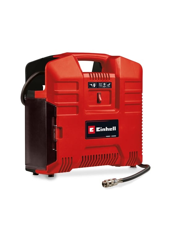 Image of Einhell Cordless Portable Compressor TE-AC 36/8 Li OF Set-Solo