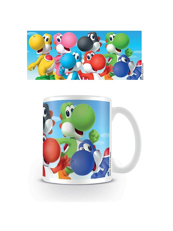 Pyramid - Super Mario (Yoshi'S) 11Oz/315Ml White - Becher