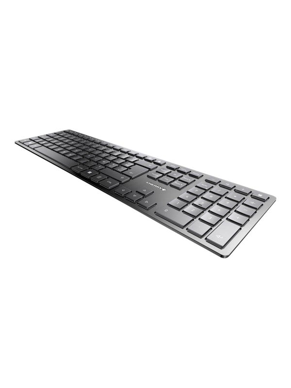 Cherry KW 9100 SLIM - Tastaturen - Französisch - Silber