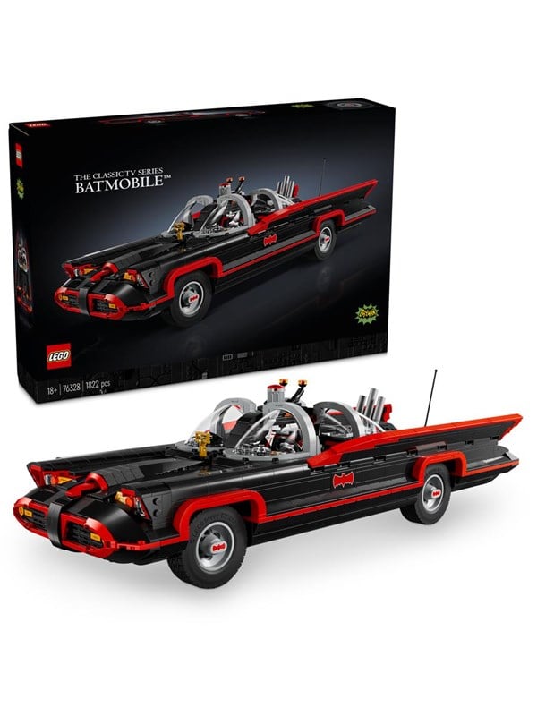 LEGO Super Heroes 76328 Batman: Batmobil aus der 60er-Jahre-Fernsehserie