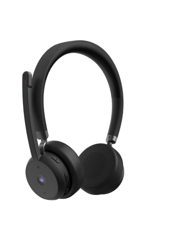 Lenovo Wireless VoIP Headset (Teams) (Kabellos, USB-A, Microsoft Teams), Office Headset, Schwarz - Bild 7