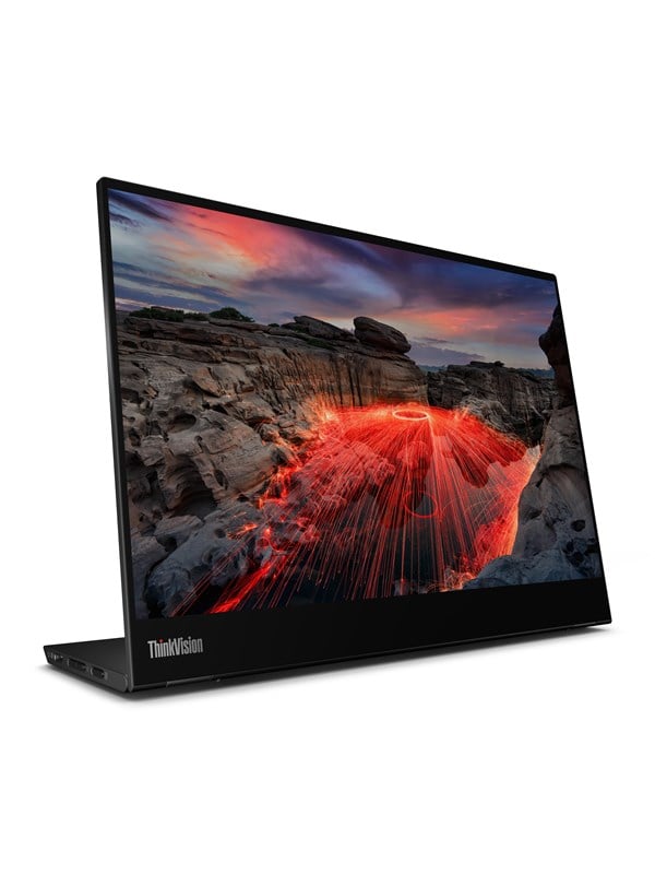 Image of 14" Lenovo ThinkVision M14t Gen 2 - 2240x1400 - 60Hz - IPS - 65W USB-C