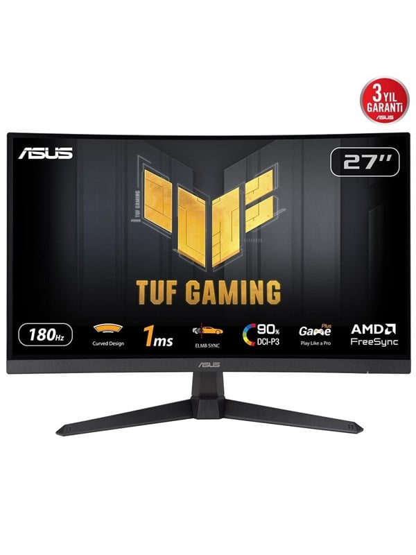 Image of 27" ASUS TUF Gaming VG27VQ3B - 1920x1080 (FHD) - 180Hz - VA