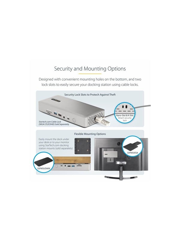 StarTech.com 132UE-TB4USB4DOCK