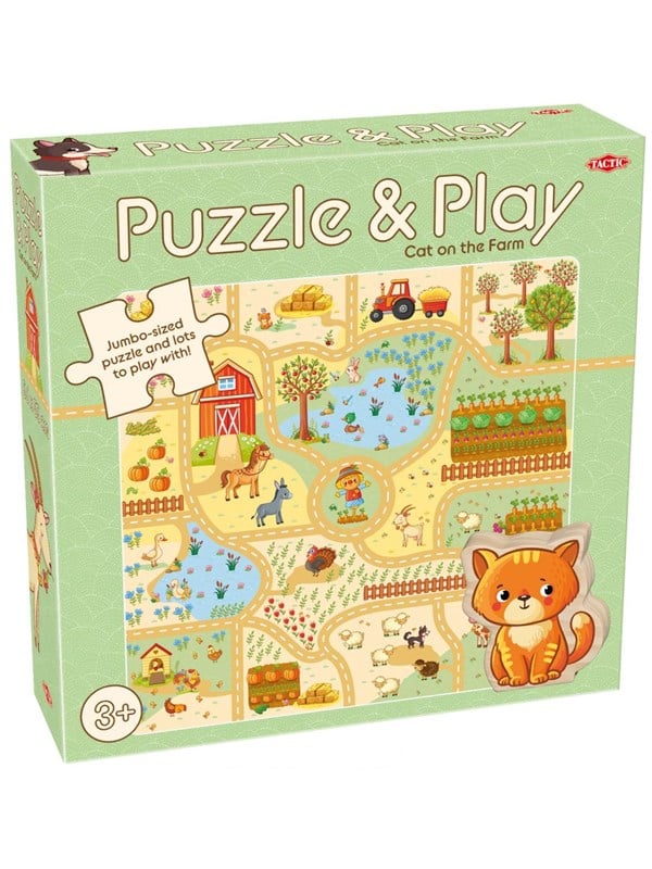 Tactic My First Puzzle  Play Cat on the Farm