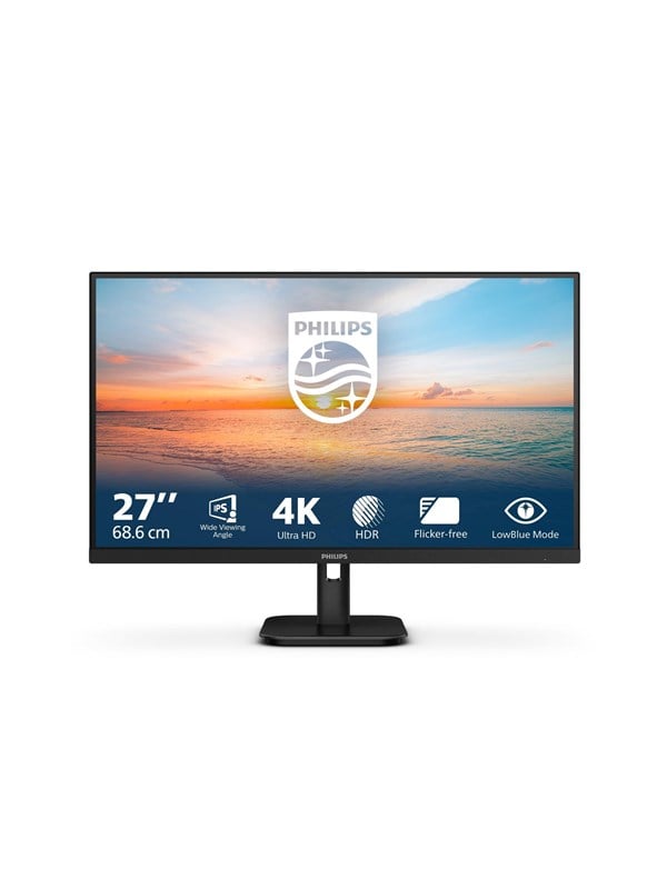 Image of 27" Philips 27E1N1800A - 1000 Series - 3840x2160 (4K) - 60Hz - IPS