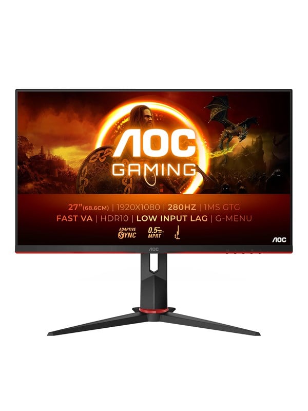 Image of 27" AOC 27G2ZN3/BK - 1920x1080 (FHD) - 280Hz - VA