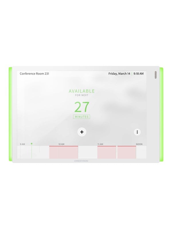 Crestron Electronics Crestron TSW-770-LB-W-S - meeting room availability light bar - smooth white