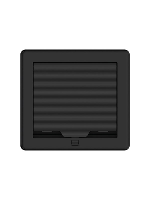 Crestron Electronics Crestron FT2-700-MECH-PTL-B FlipTop FT2 Series - outlet box - cable management system 700 size mechanical pass-through lid - black