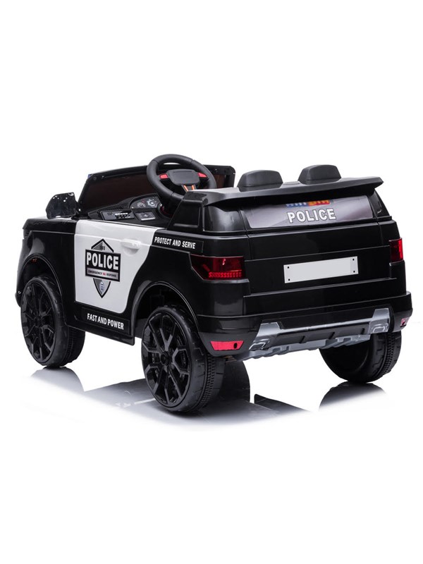 Electric Car - Police SUV - Black