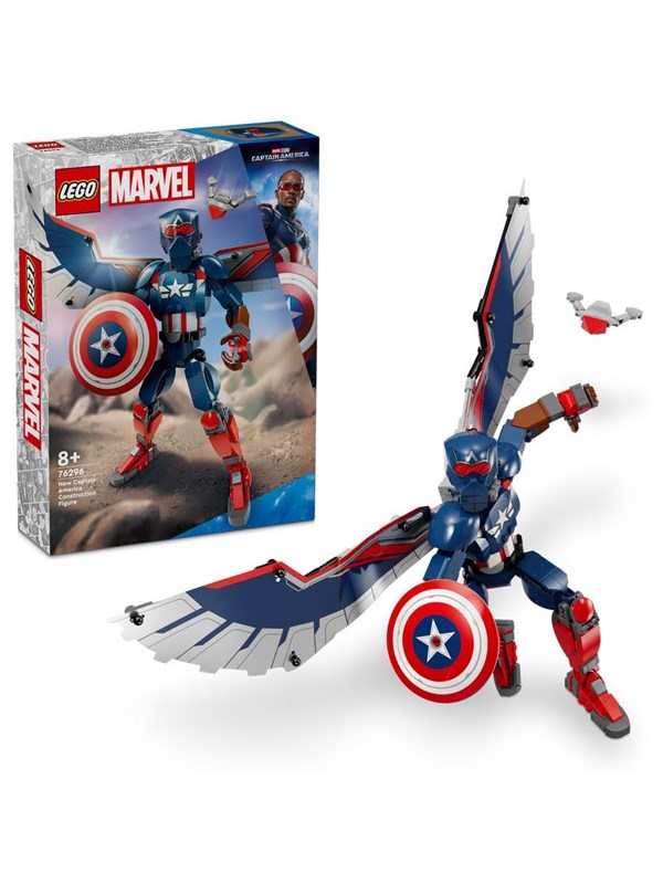 Image of LEGO Super Heroes 76296 New Captain America Baufigur