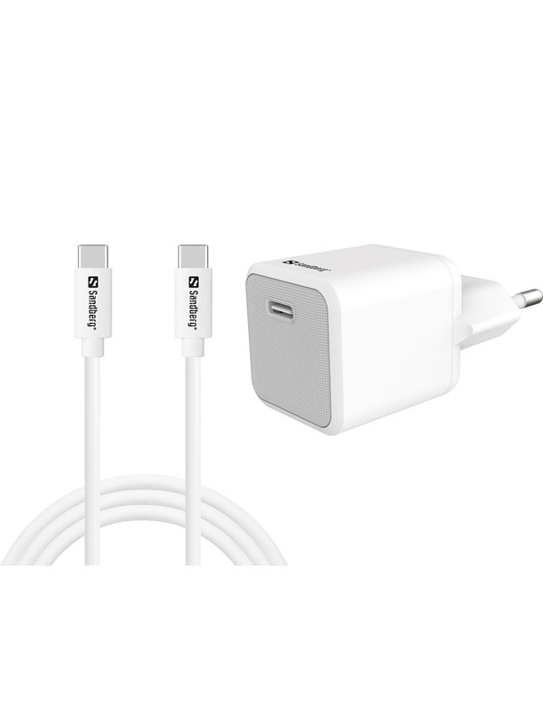 Sandberg USB-C 20W AC Charger Type-C Cable