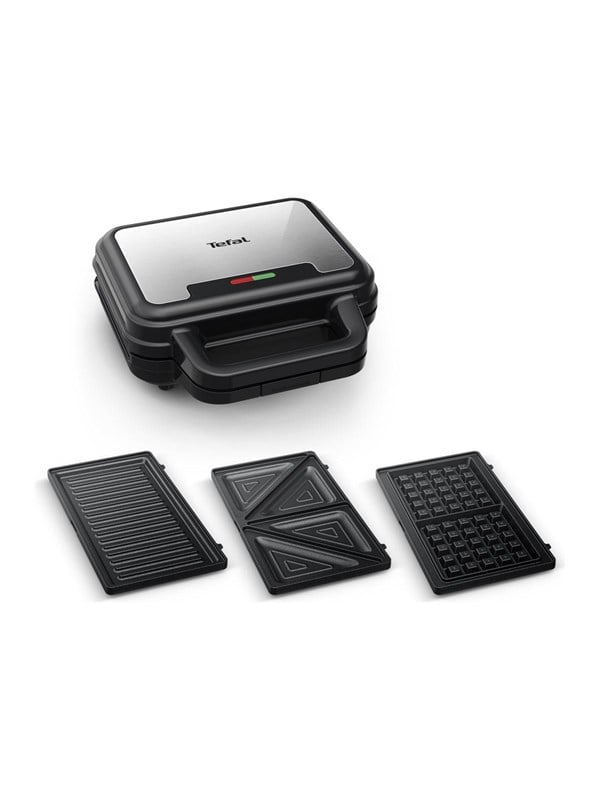 Image of Tefal Ultra Compact SW383D10 - sandwich maker / waffle maker / panini - stainless steel