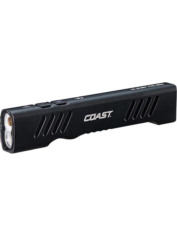Coast Flashlight 1000 lumens Slayer Pro Laser 1mW laser rechargeable pocket clip IP54