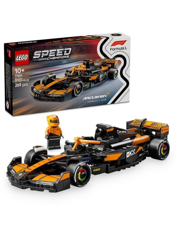 Image of LEGO Speed Champions 77251 McLaren F1® Team MCL38 Rennauto