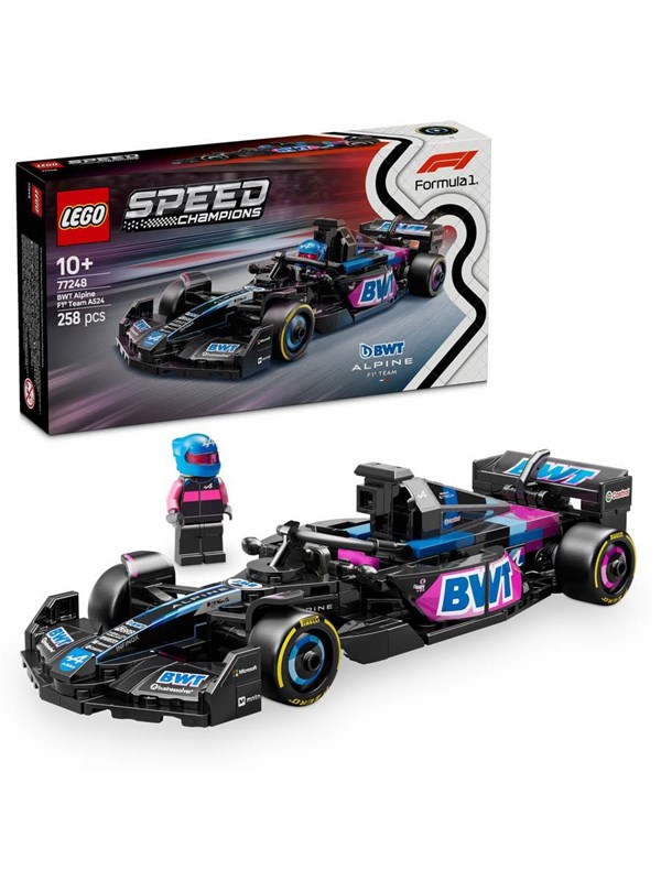 Image of LEGO Speed Champions 77248 BWT Alpine F1® Team A524 Rennauto