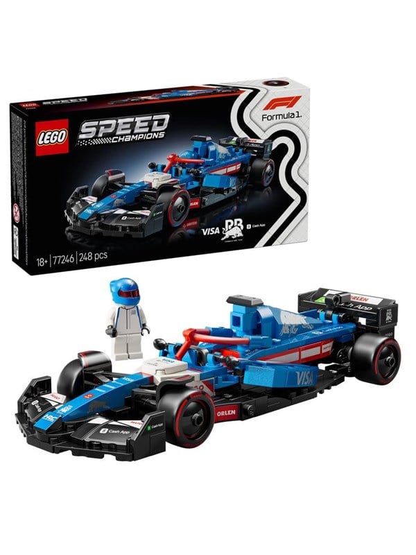 Image of LEGO Speed Champions 77246 Visa Cash App RB VCARB 01 F1® Rennauto