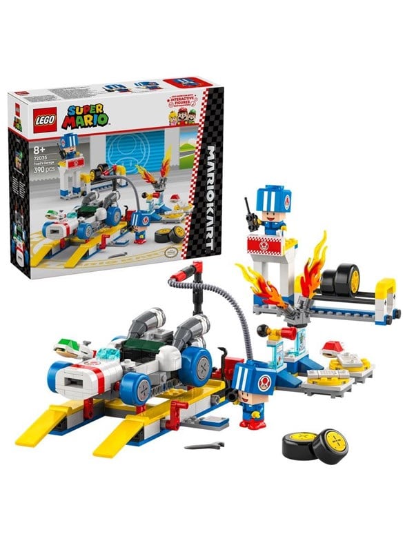 Image of LEGO Super Mario 72035 Mario Kart - Toads Werkstatt