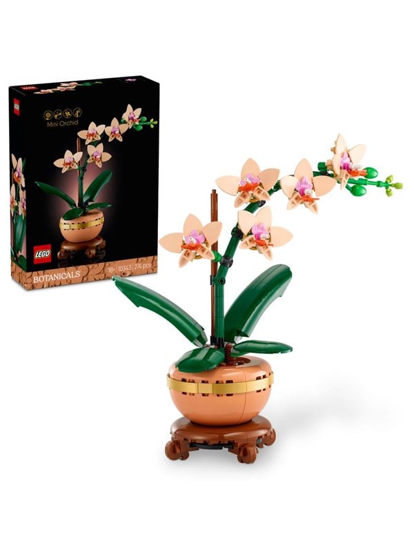 Image of LEGO Botanicals 10343 Mini-Orchidee