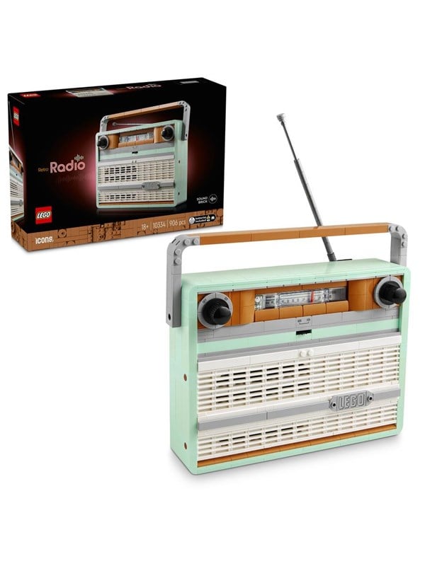LEGO Icons 10334 Retro-Kofferradio