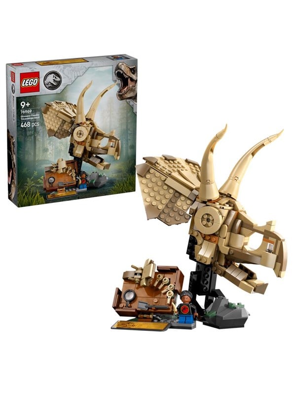 LEGO Jurassic World 76969 Dinosaurier-Fossilien Triceratops-Schdel