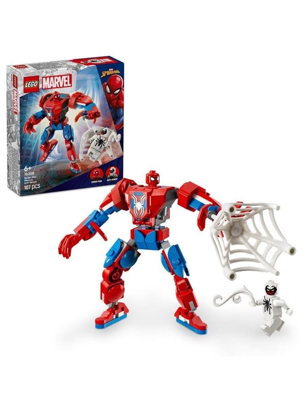 Image of LEGO Super Heroes 76308 Spider-Man Mech vs. Anti-Venom