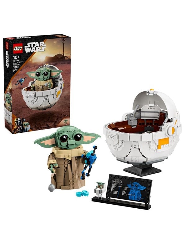 Image of LEGO Star Wars 75403 Grogu in seiner Repulsorwiege