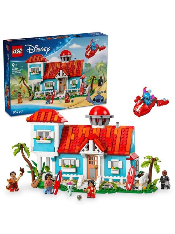 Image of LEGO Disney 43268 Das Strandhaus aus Lilo und Stitch