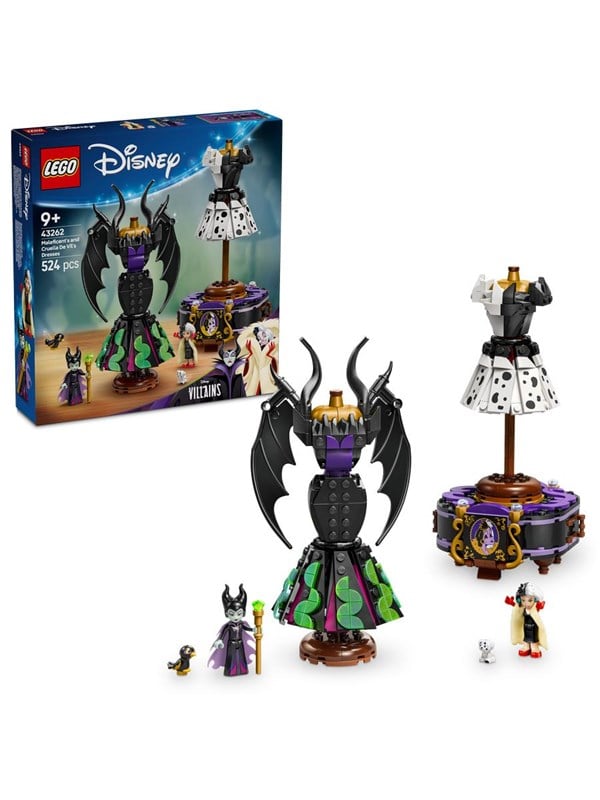 Image of LEGO Disney 43262 Die Kleider von Malefiz und Cruella De Vil
