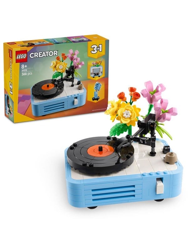 LEGO Creator 31172 Plattenspieler mit Blumen