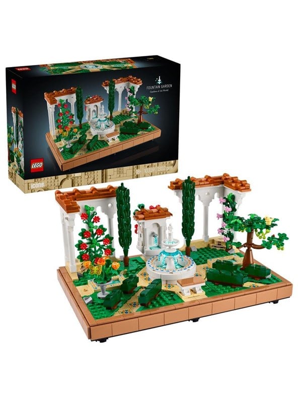 Lego® Rote Icons 10359 Springbrunnengarten - Bild 20