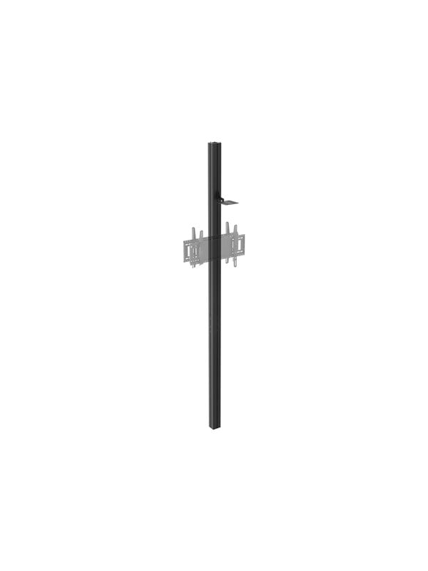 Vision mounting component - for wall mount - black - Max 150 kg - recommended for