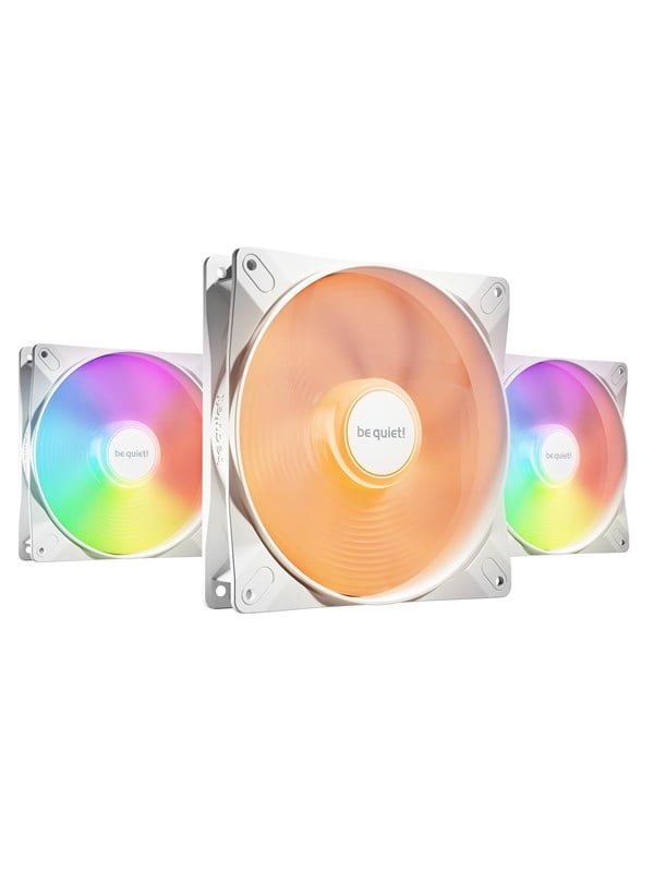 be quiet LIGHT WINGS LX 140mm White 3-pack - Gehuselfter - 140mm - Wei - 23 dBA