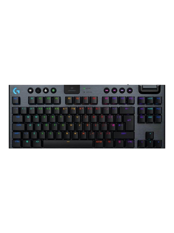 Image of Logitech G915 X LIGHTSPEED TKL - Tactile - 80% - Gaming Tastatur - 80% - Englisch (UK) - Schwarz
