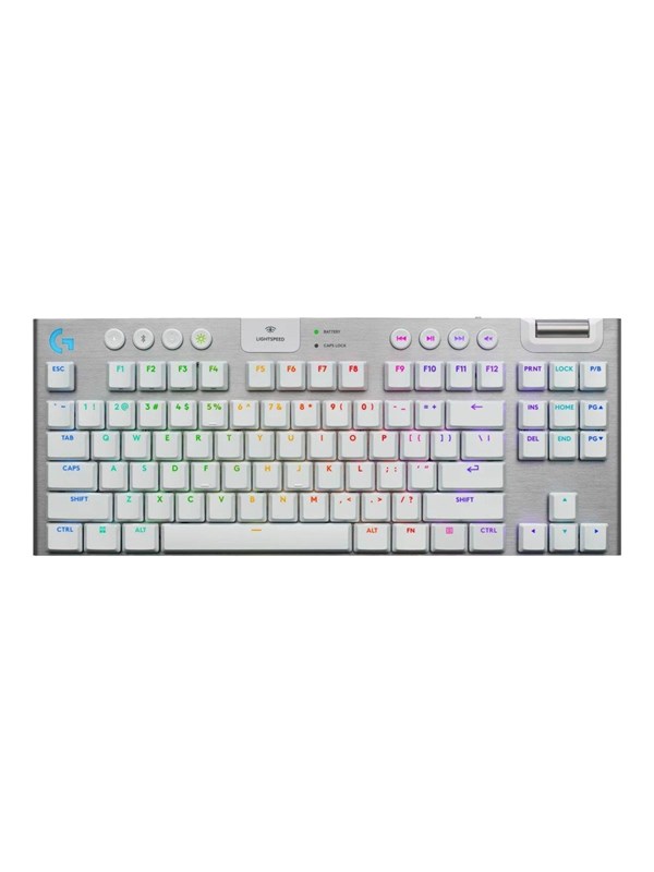 Image of Logitech G915 X LIGHTSPEED TKL - Tactile - 80% - Gaming Tastatur - 80% - Englisch (UK) - Weiss