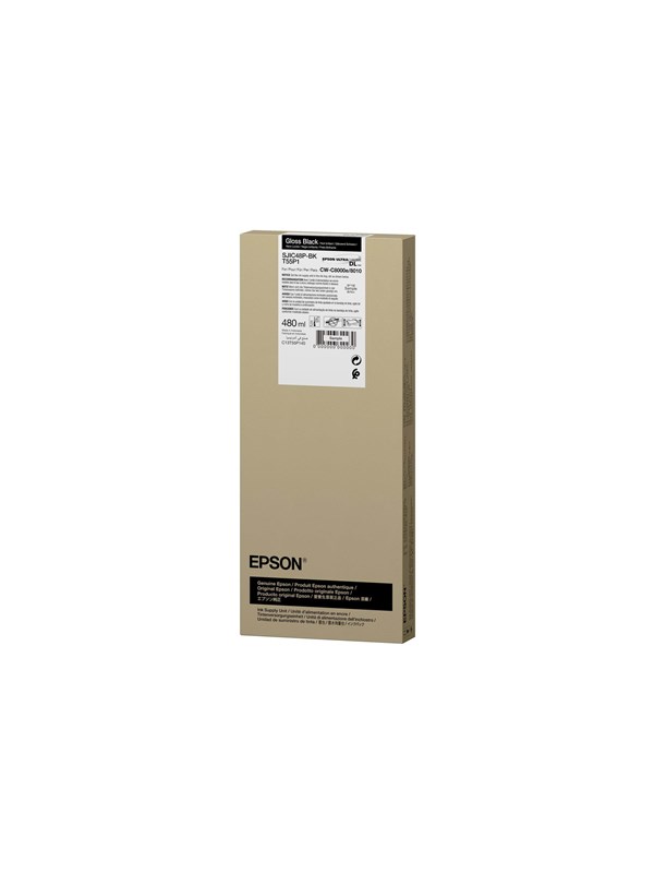 Epson T55P1 - black - original - ink pack