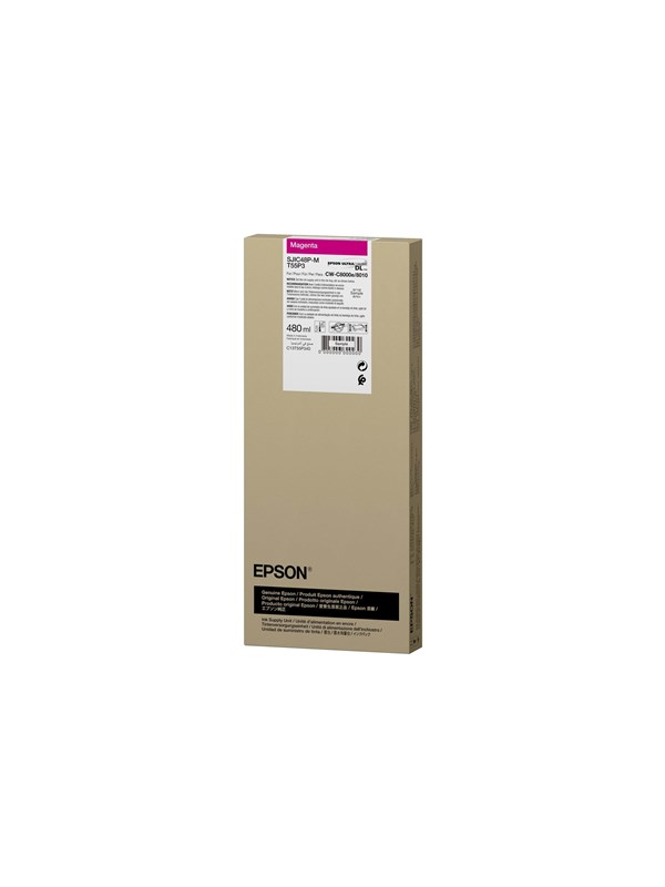 Epson T55P3 - magenta - original - ink pack
