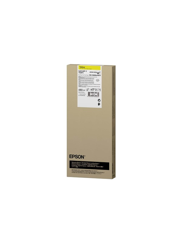 Epson T55P4 - yellow - original - ink pack