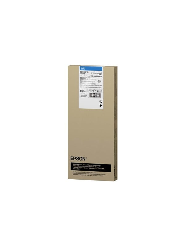 Epson T55P2 - cyan - original - ink pack