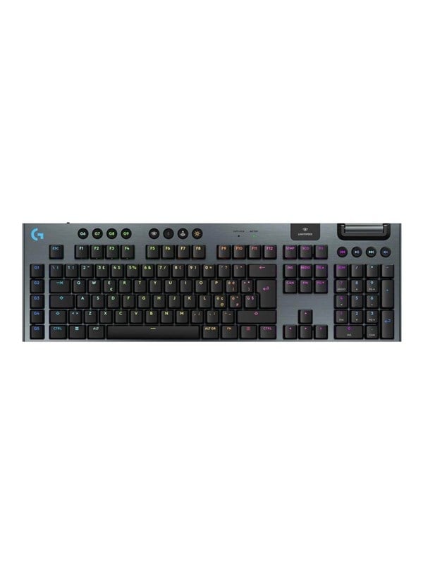 Logitech G915 X LIGHTSPEED - 100% Full-size - Tactile - Gaming Tastatur - Full-Size - Italienisch - Schwarz