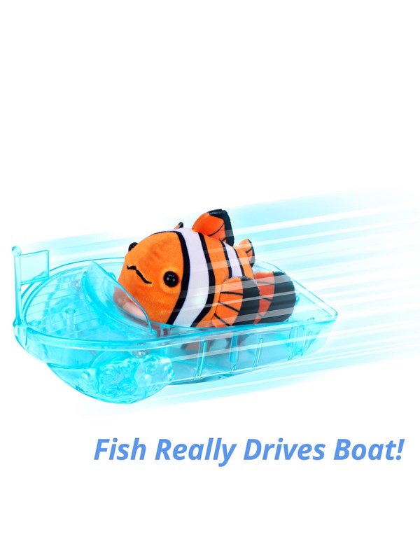 ZhuZhuPets Fish BoatDock