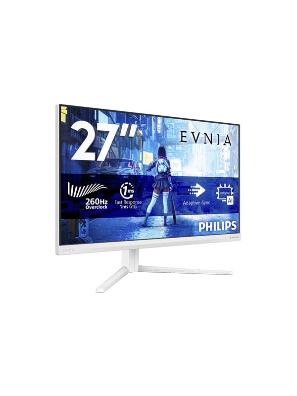 Philips Evnia 27M2C5501 - 27 Zoll QHD Curved Gaming Monitor, weiss (2560 x 1440 Pixel, 27"), Monitor, Weiss - Image 8