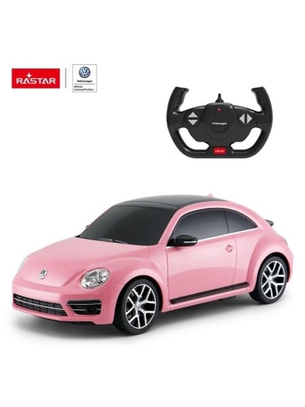 RASTAR RC 114 Volkswagen Beetle PinkYellowGreen 30 cm